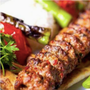 34. Kiyma Kebab Nan 碎肉烤肉馕